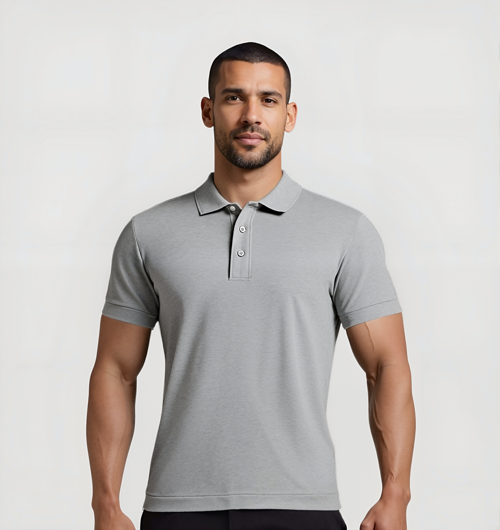 Pack de 6 Polos - Gris