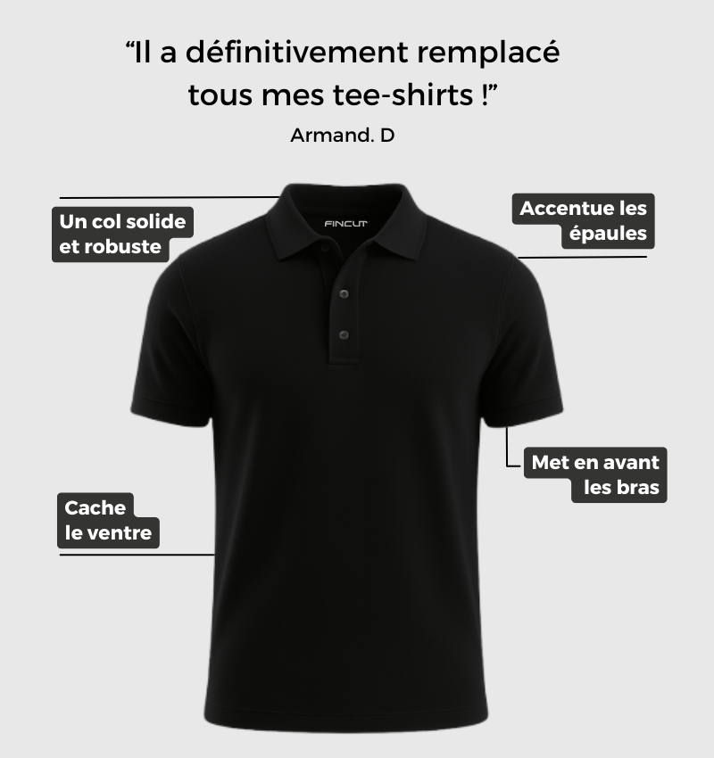 Pack de 2 Polos - Noir